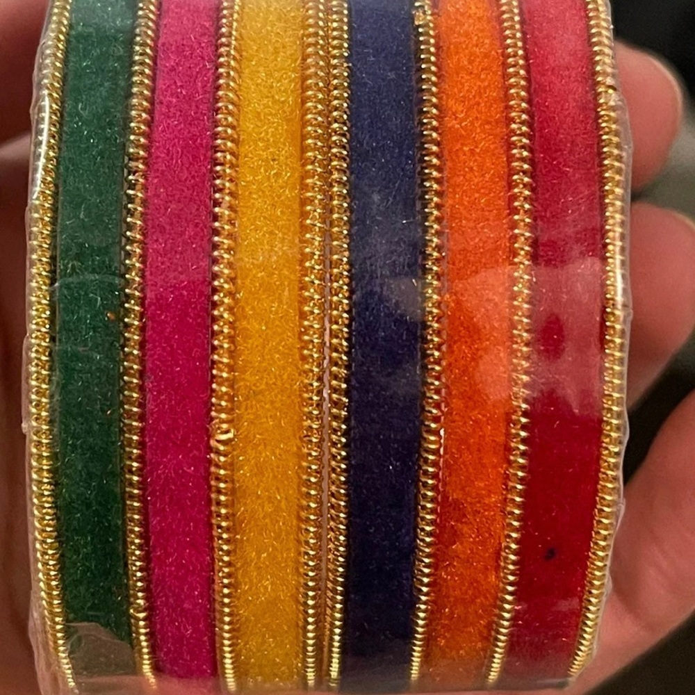 Colored bangles